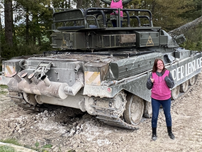 Customer Photo of Tank Driving in Hampshire